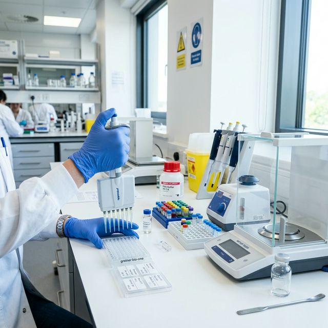 Laboratory workflow and instruments